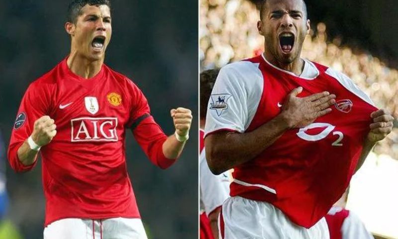 So sánh Ronaldo vs Thierry Henry